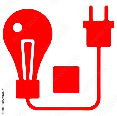 plug icon simple icon. Vector ICON all icon Viktor.
