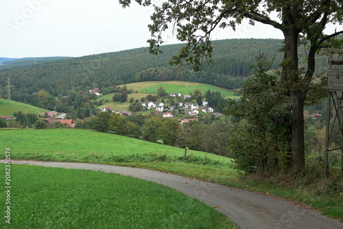 Cuadro en lienzo Hüttenthal im Odenwald