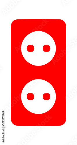 plug  simple icon. Vector ICON all icon Viktor	