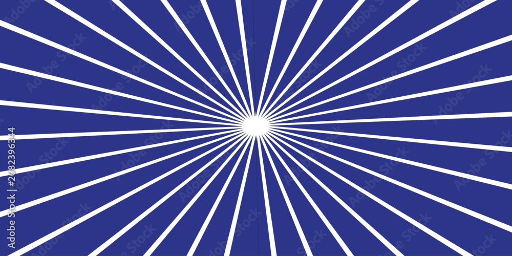 Obraz premium A vintage red sunburst illustration with grunge texture and retro rays serves as a bold design backdrop