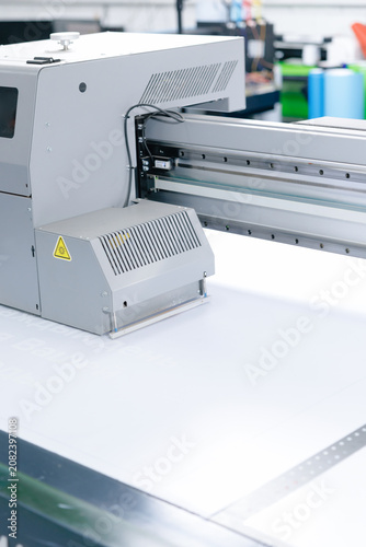 Large format industrial flatbed UV printer machine for commercial printing