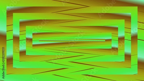 Abstract Green Rectangles. (1)