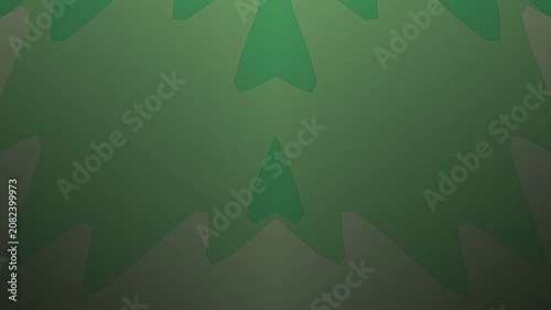 Abstract Green Shapes. (4)