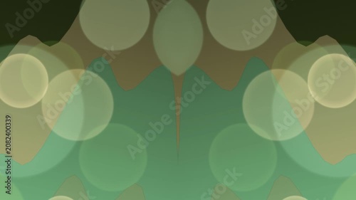 Abstract Green Shapes. (6)