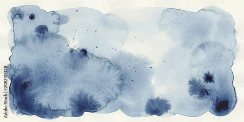 Fotografi Melting Ice over Blue Sky and Cloudscape Above Winter Clouds in High Altitude At