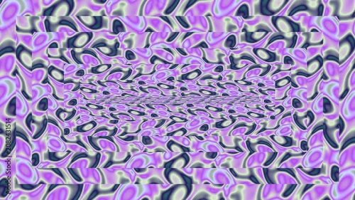 Abstract lilac art.