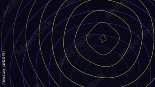 Abstract line design.