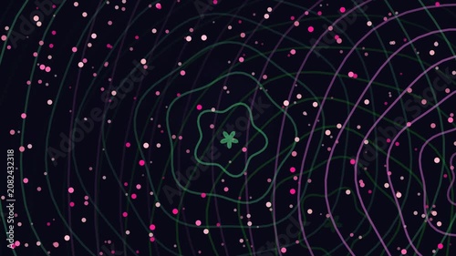 Abstract Lines  Dots. (1)