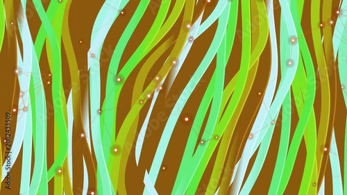 Abstract Lines Art.