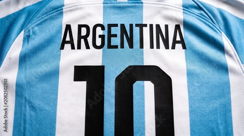 Argentina Football Jersey Number 10 National Team