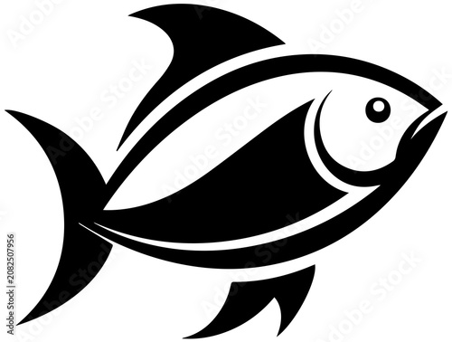 fish, vector, animal, illustration, cartoon, fishing, shark, sea, water, ocean, tattoo, icon, logo, marine, underwater, nature, seafood, food, silhouette, symbol, wildlife, design, fin, life, aquarium