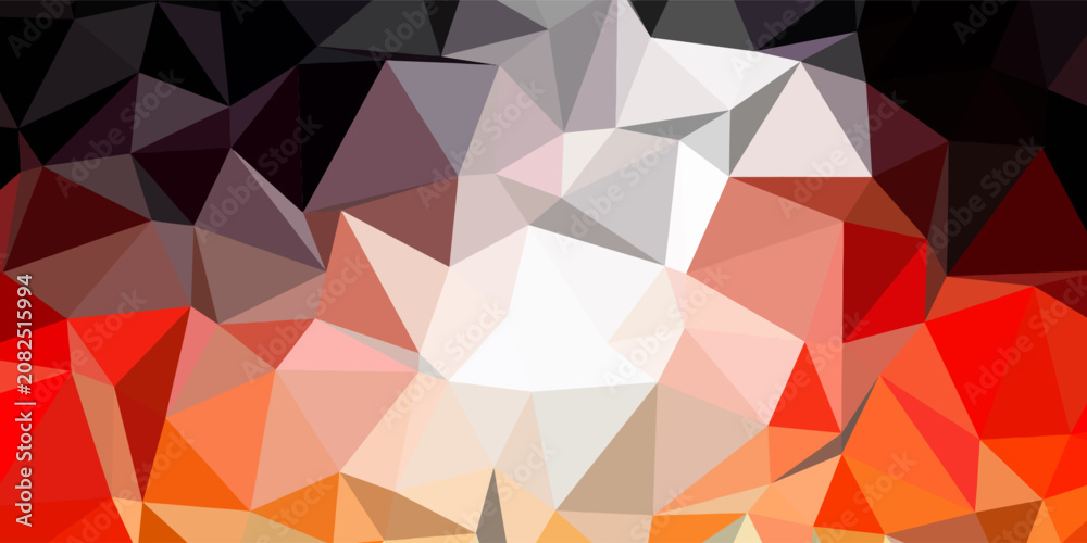 Obraz premium Geometric triangle pattern background with blue gradient effect featuring low poly style design elements for modern digital wallpapers or creative visual presentations.