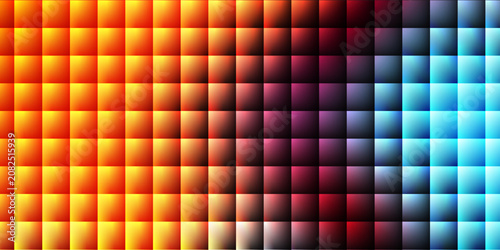Foto Abstract rainbow glass ripple background with fiery wave distortion