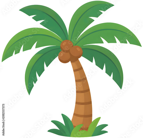 palm tree vector illustration