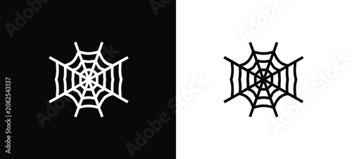 Obraz na płótnie Spiderweb Iconography
