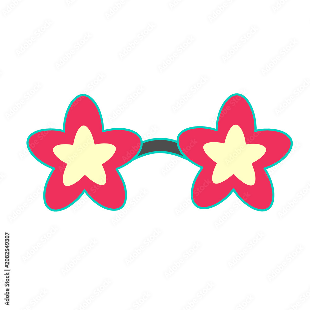 Fototapeta premium colorful summer icon set 1