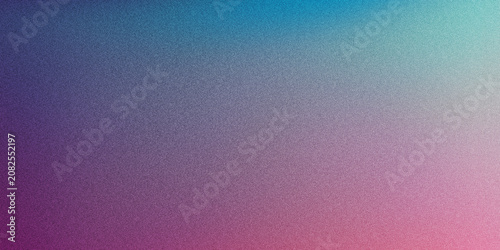 Abstract grainy gradient background in purple and cyan tones with gradient abstract background