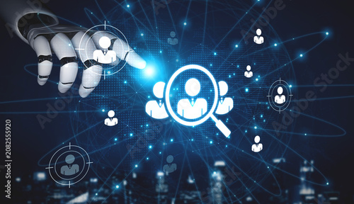 Quadro su tela An AI assistant powers a global talent acquisition platform