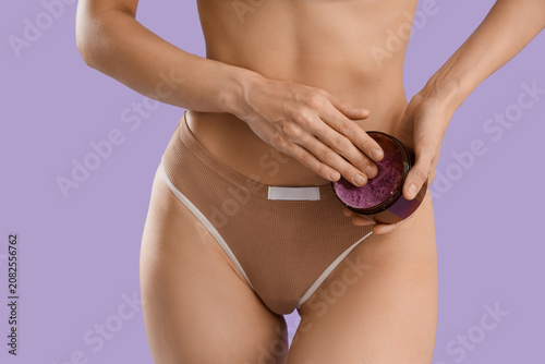 Beautiful young woman with ...
