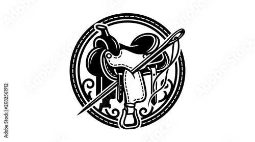 Photography Pirate Skull with Bandana and Sword.