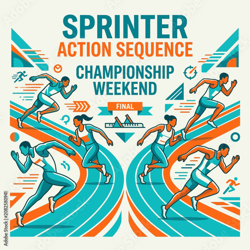 Dynamic Sprinter Action Sequence The Final Championship Weekend Competition