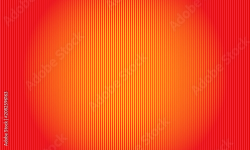 Red Orange Gradient Vertical Lines Textured Background With Vignette abstract