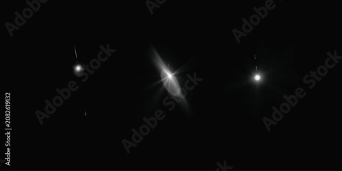 White bright star on transparent background. Black Transparent shine gradient glitter. Sparkling White Starburst Glow Effect Transparent Vector. Glow light effect. Star burst with sparkles. 
