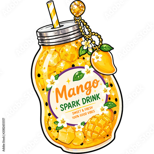 Mango Spark Drink 
