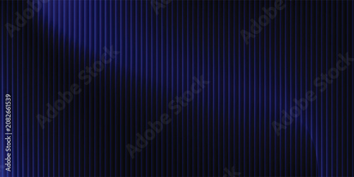 Blue silk curtained backdrop spotlight illuminated. Theatrical drapes. Modern eps 10