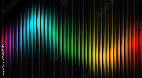 Spectrum waves effect