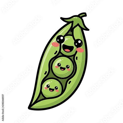 Cartoon green frog with big eyes and smile.