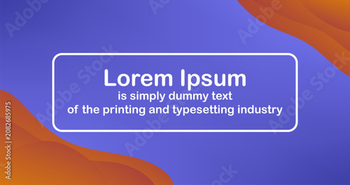 Landing page template abstract cover design Violet wallpaper gradient poster Vector illustration