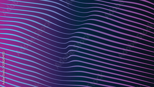 dynamic wavy vertical stripes pattern abstract background design. Colorful abstract gradient background with moire effect