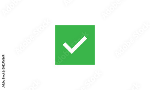 3D green checkmark and red no icon vector symbols for yes and no choice approval tick mark button, business web illustration checklist success concept