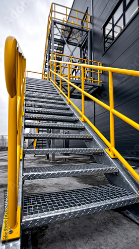 Industrial Staircase: A rob...