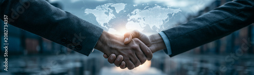 Global Partnership Handshak...