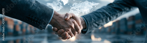 Global Partnership Handshak...