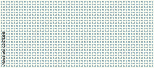 Tableau sur toile Seamless light blue circular pattern on a cream background with subtle shadow texture