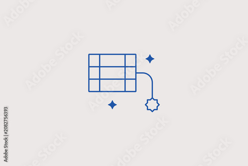Tableau sur toile Dynamite pack with detonator line icon for construction