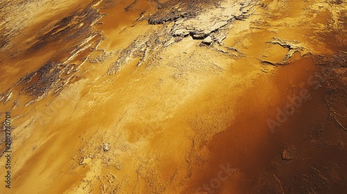 Arid desert landscape showing severe drought conditions and cracked earth under harsh sunlight