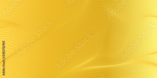 Photos Abstract luxury background with gold wavy curve lines pattern (guilloche curves) in premium colors