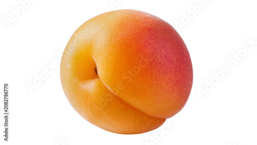 Fotografía Ripe apricot with soft orange and red blush