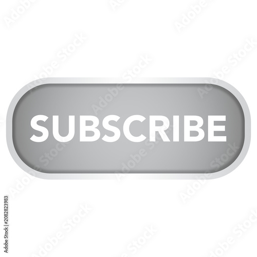 Glossy Subscribe Button Design