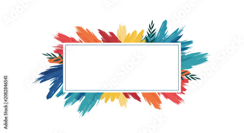 Modern Abstract Geometric Vector Background Design with Dynamic Shapes and Vibrant Gradient Elements