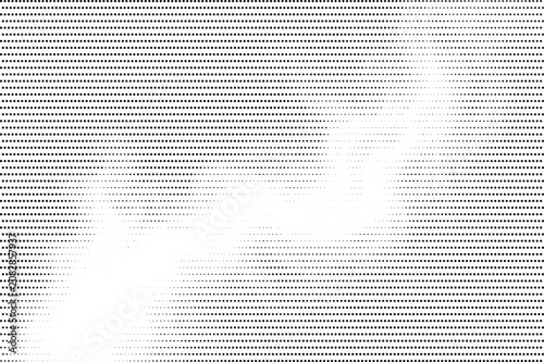 Abstract black and white horizontal line pattern isolated on transparent background, Vector, illustration