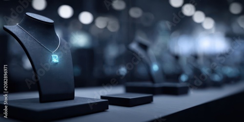 Synergy between light and glass design makes the choice of selling jewelry at the checkout sparkle in this environment.