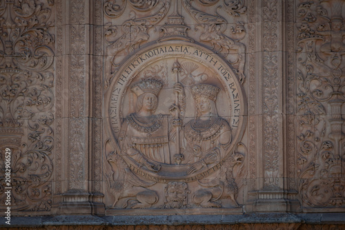 Fotografie Escudo de los Reyes Católicos (Universidad de Salamanca)