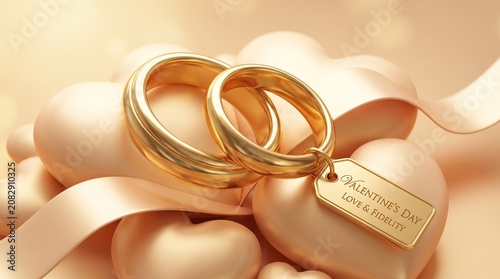 golden wedding rings