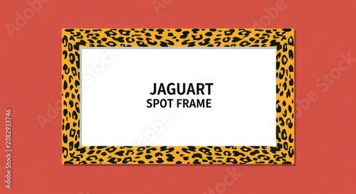 Leopard Print Picture Frame Design.