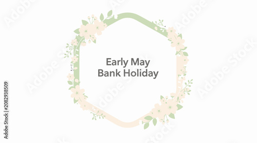 Early May Bank Holiday Floral Wreath